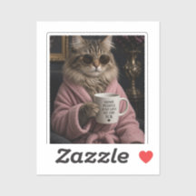 Some People Give Me the Ick Funny Cat Sticker