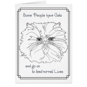 Some People Have Cats by MaggieRossCats at Zazzle