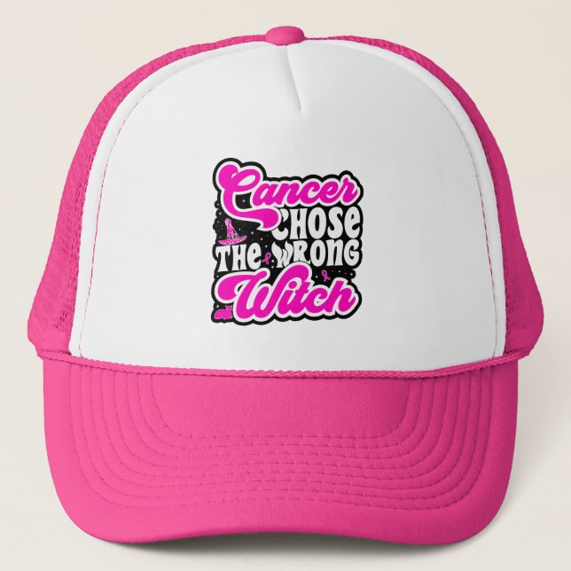 Some People Never Meet Breast Cancer Support Cool Trucker Hat (Front)