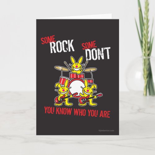 Some Rock Holiday Card