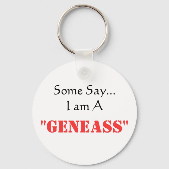 some say... keychain (Front)