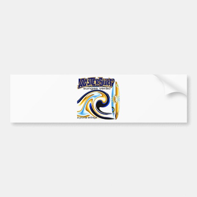 (some selected products) custumização of imag bumper sticker (Front)