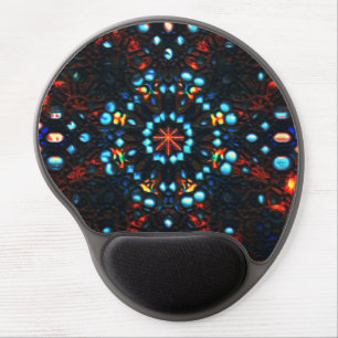 Some stones in burnt leather is what it looks like gel mouse pad