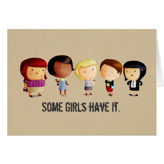 Some Subculture Girls Cards (Front Horizontal)