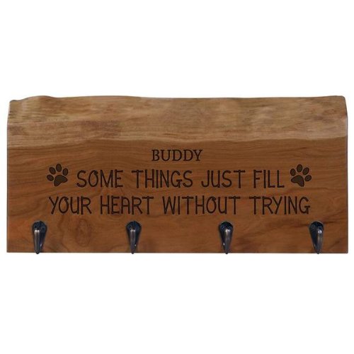Some Things Just Fill Your Heart Wooden Leash Rack