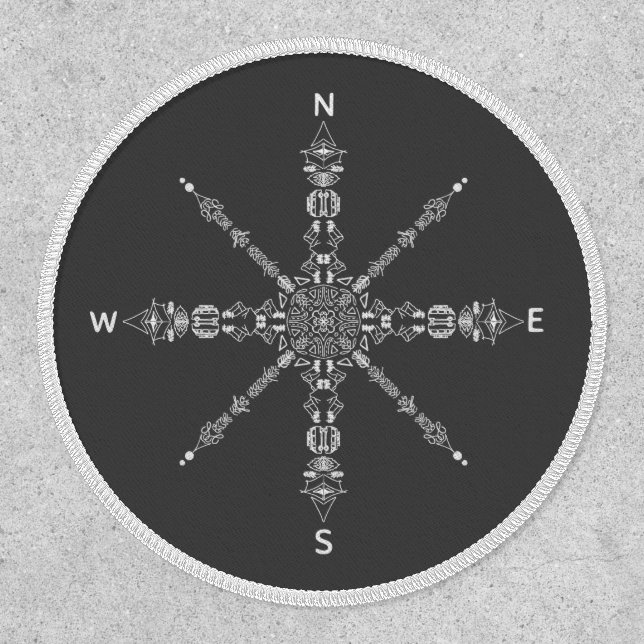 Some who wander *are* lost. Hidden words Patch (Front)