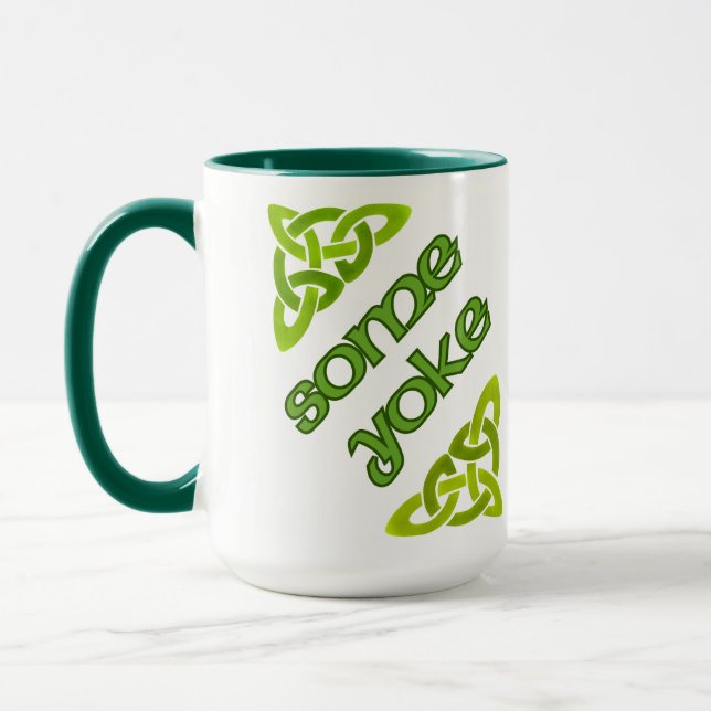 Some Yoke - Irish Funny Design Mug (Left)