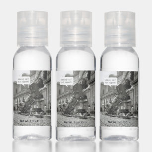 Somebody Call Tech Support Train Wreck Hand Sanitizer