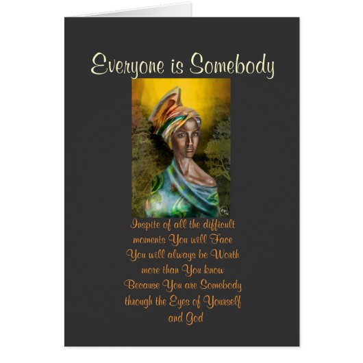 Somebody Cards (Front)