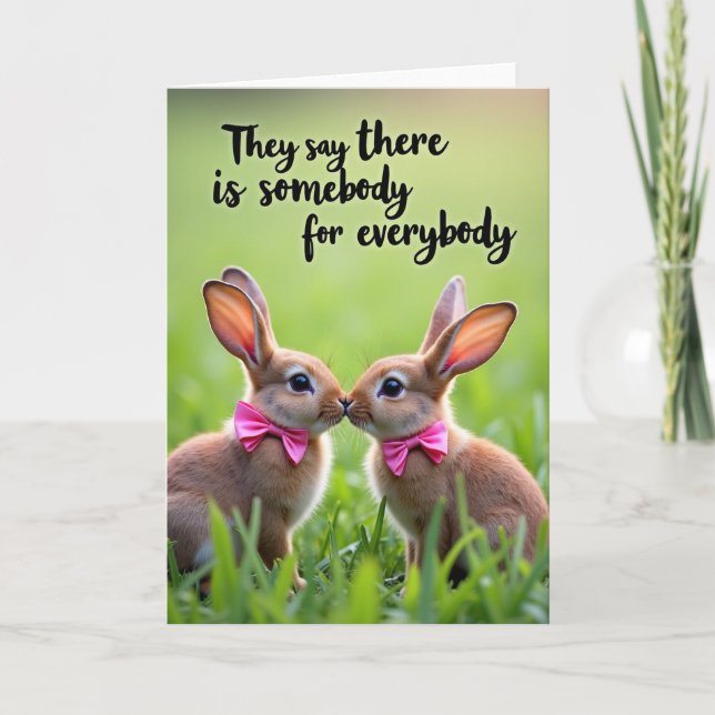 Somebody For Everybody Animal Card (Front)