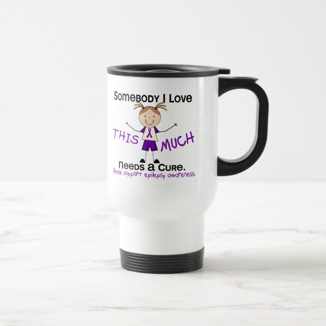 Somebody I Love - Epilepsy (Girl) Travel Mug (Right)