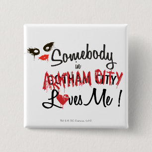 Somebody in AC Loves Me Pinback Button