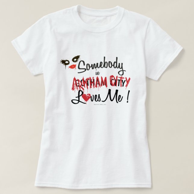 Somebody in AC Loves Me T-Shirt (Design Front)