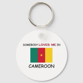 Somebody Loves Me In CAMEROON Keychain