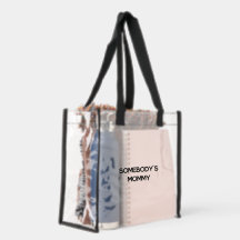 Somebody's Mommy bucket hat cute gift black
