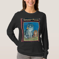 Somebody's Pussies Vintange by Artist Louis Wain T-Shirt