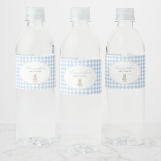 Somebunny Baby Shower Water Bottle Label