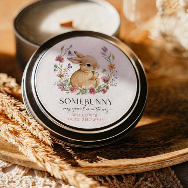 Somebunny Baby Shower Wildflower Stickers (Creator Uploaded)