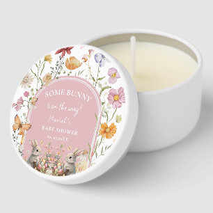 SomeBunny Easter Wildflower Baby Shower Mini Candle Favors
