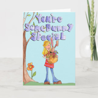 Somebunny Special - Greeting Card
