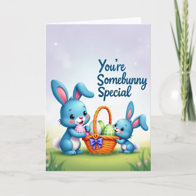 Somebunny Special Spring Card (Front)