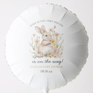 Somebunny Special Wildflowers Spring Baby Shower Balloon