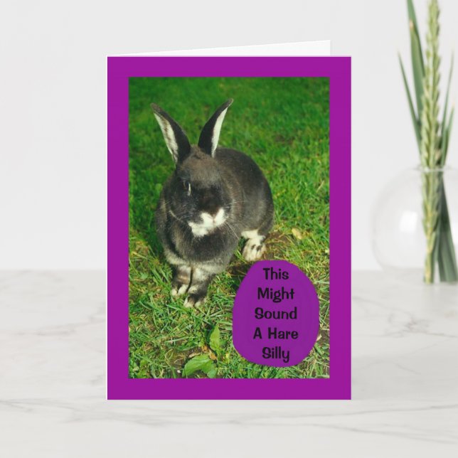 SomeBunny Wishes You Happy Easter! Card (Front)
