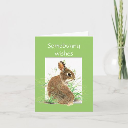 Somebunny Wishes You the Best in Your New Home Card
