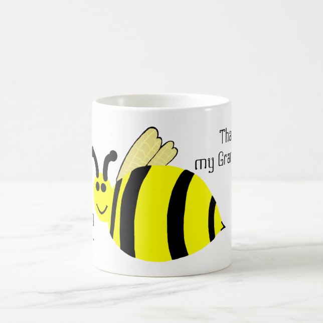 SomeBuzzy Loves Me Bumble Bee Mug (Center)