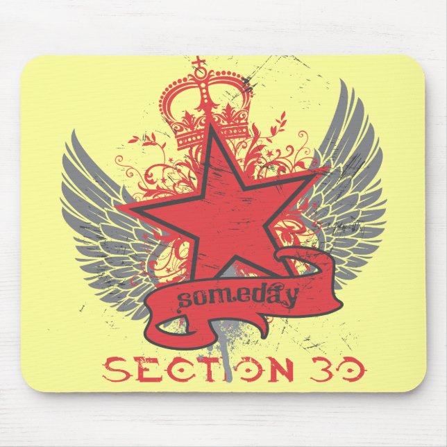 Someday Star  Mousepad (Front)