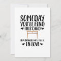 Someday You ll Find This Card In A Drawer Birthday Zazzle