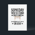 Someday You'll Find This Card In A Drawer Birthday<br><div class="desc">In Love Birthday Card | Someday You'll Find This Card | Funny Birthday Card | Birthday Gift for Wife Husband | Valentines Card For Her Him Make every celebration unforgettable with this uniquely designed card. Whether it’s a birthday, anniversary, or Valentine’s Day, this card brings humor and charm to the...</div>