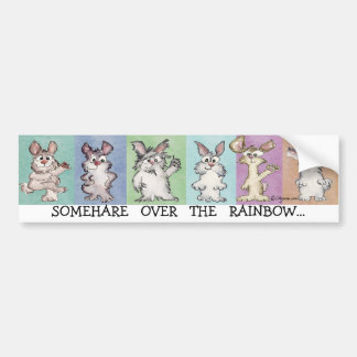 Somehare Over the Rainbow Bumper Sticker
