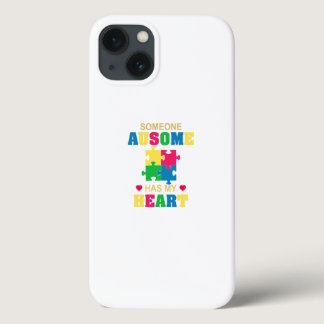 someone ausome has my heart iPhone 13 case