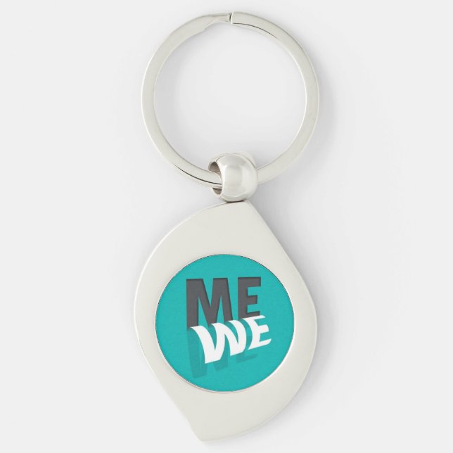 Someone Becoming Someone Just Someone From Me to S Keychain (Front)