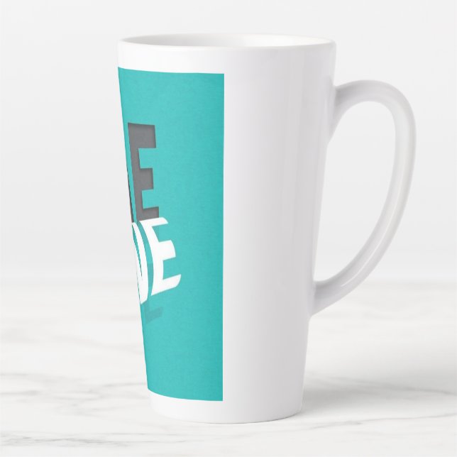 Someone Becoming Someone Just Someone From Me to S Latte Mug (Right)