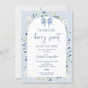 Someone Berry Sweet Baby Shower Invitation