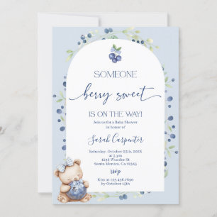 Someone Berry Sweet Baby Shower Invitation