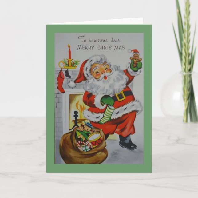 Someone Dear - Merry Christmas Holiday Card (Front)