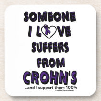 Someone I Love...Crohn's Coaster