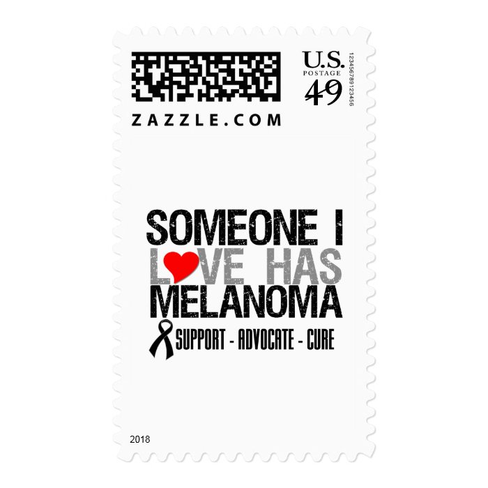 Someone I Love Has Melanoma Postage