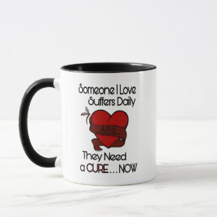 Someone I Love...Heart/Ribbon...APS Mug