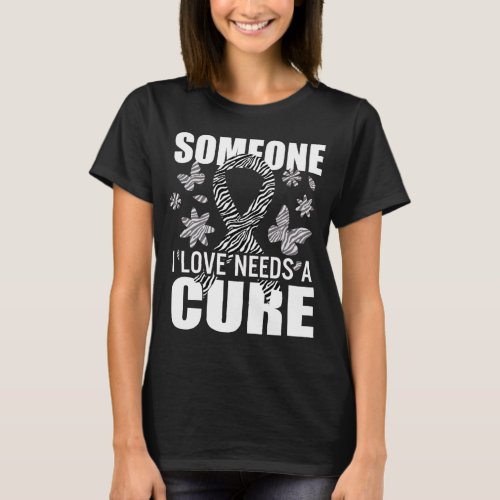 Someone I Love Need A Cure Neuroendocrine Tumor T_Shirt
