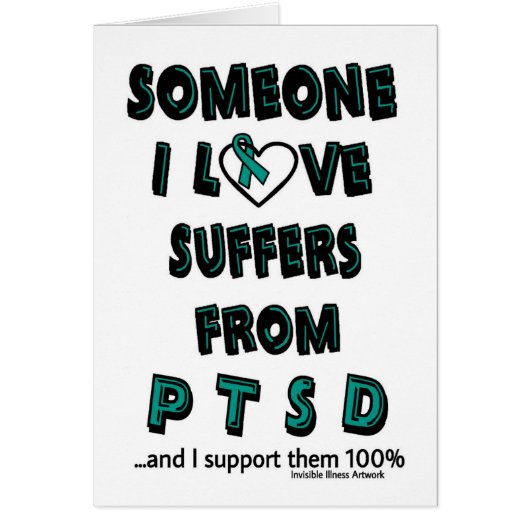 Someone I Love...PTSD Cards (Front)