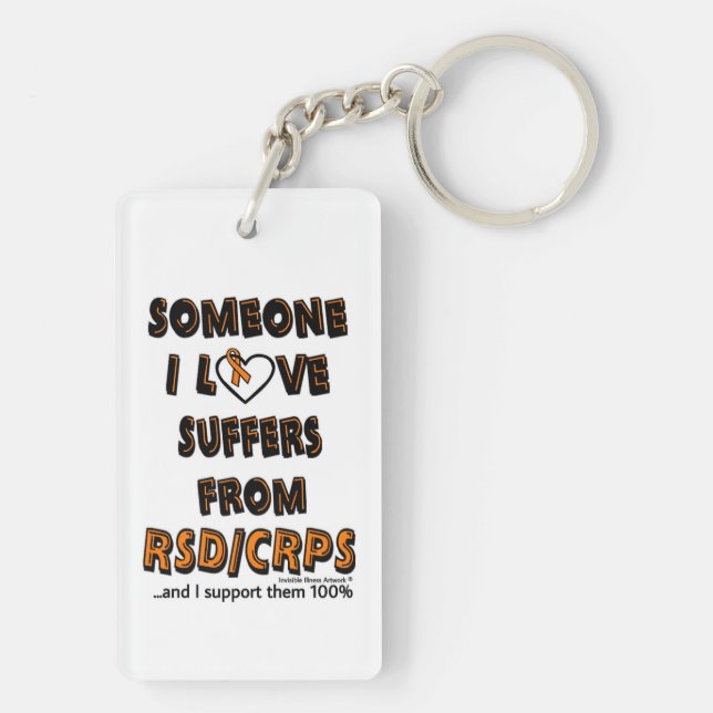 Someone I Love...RSD/CRPS Keychain (Back)