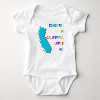Someone in California Loves Me Baby Bodysuit