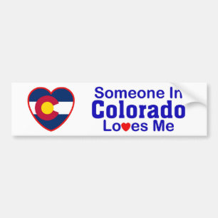Someone In Colorado Loves Me Bumper Sticker