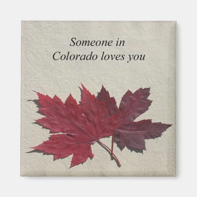 Someone in Colorado Loves You Magnet (Front)