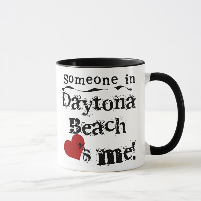 Someone in Daytona Beach Mug (Right)