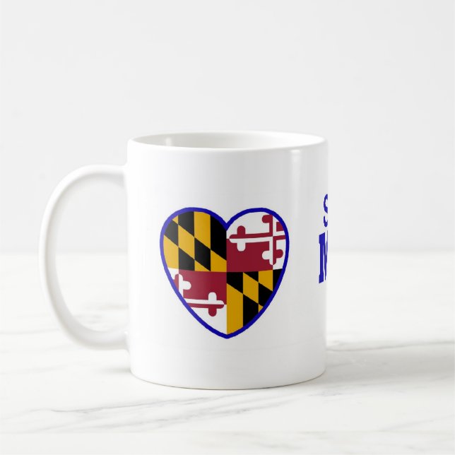 Someone In Maryland Loves Me Coffee Mug (Left)